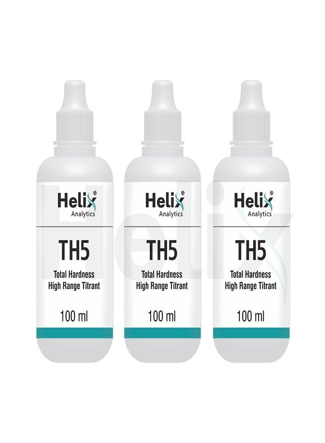 هيليكس مجموعة اختبار صلابة الماء الكلية Helix TH5، اختبار سريع وسهل للماء العسر والماء اليسر، عبوة إعادة تعبئة مجموعة اختبار صلابة الماء الكلية (عبوة من 3 قطع). - Image 2
